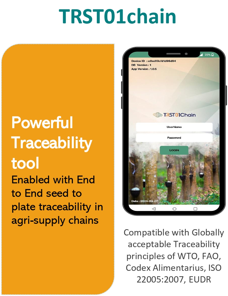 TRST01Chain Traceability Tool Interface